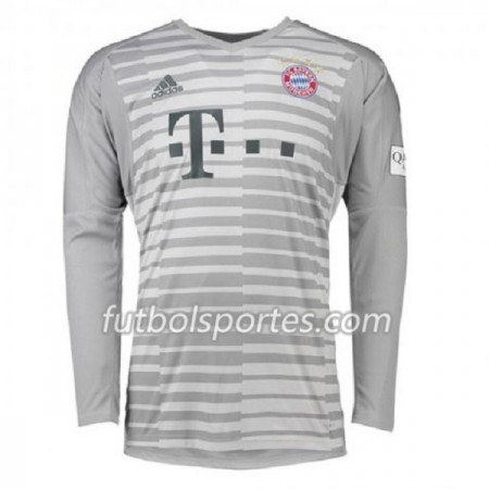 Camisetas Bayern de Múnich Portero Primera Equipacion 2018/2019 Manga Larga